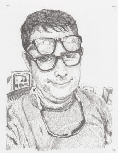 "Suns&Readers", 2019, graphite on archival paper, 9" x 7.5"